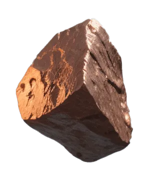 Native copper nugget